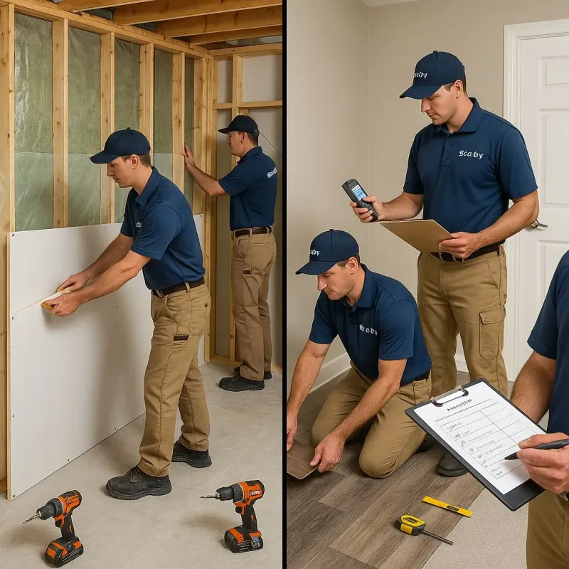 Repairs and Reconstruction process in Baldwin County, AL